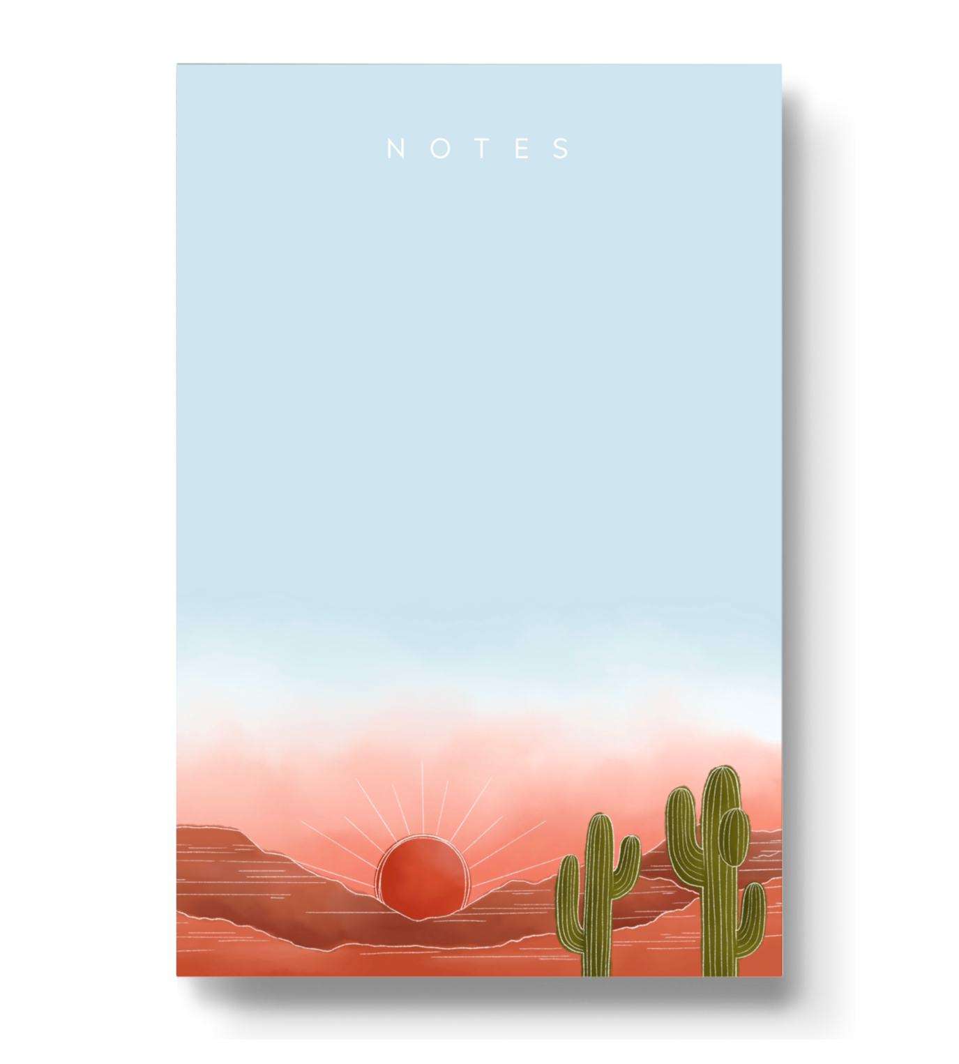 Big Sky Desert Notepad, 4x6 in.