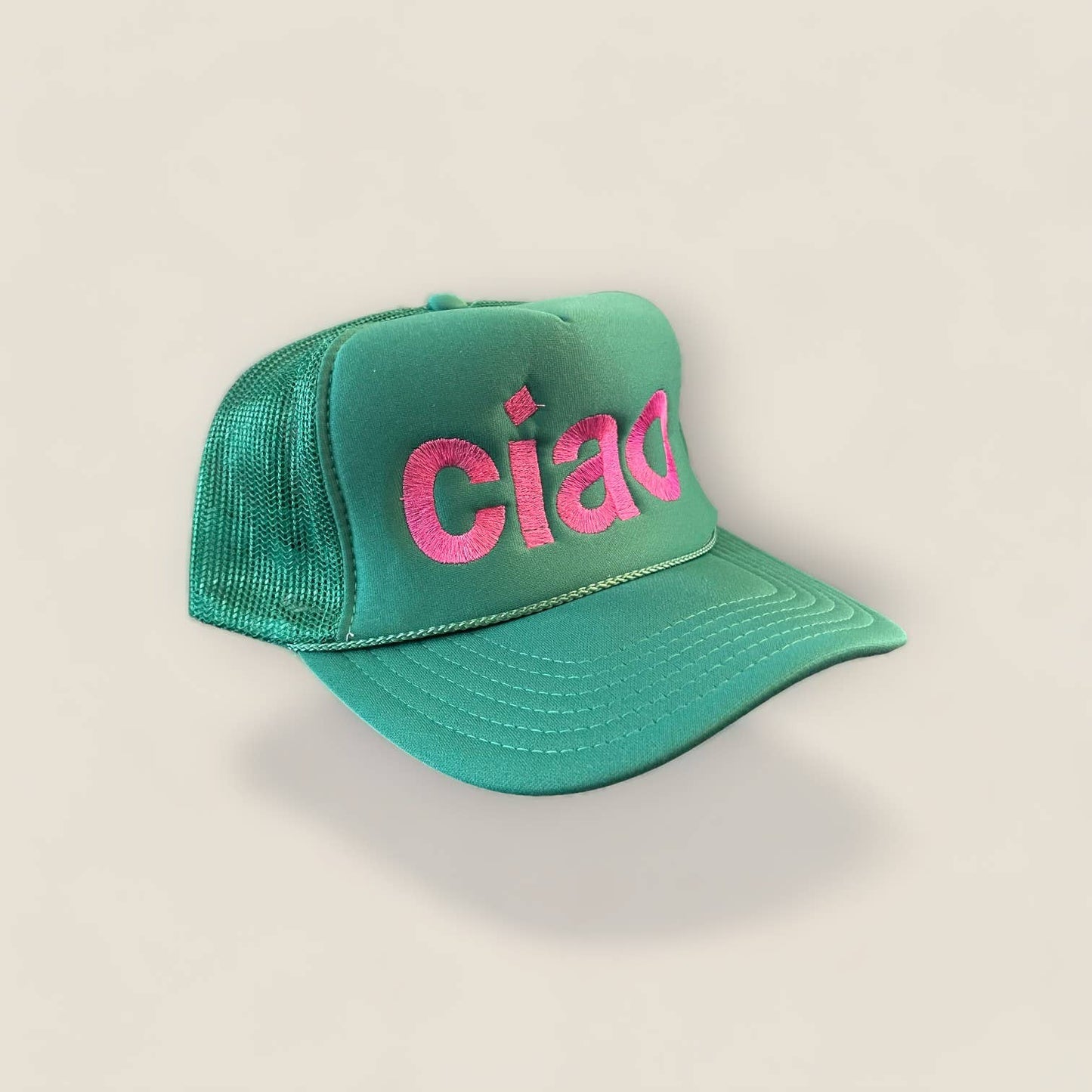 Ciao Trucker Hat | Kelly Green