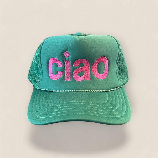 Ciao Trucker Hat | Kelly Green