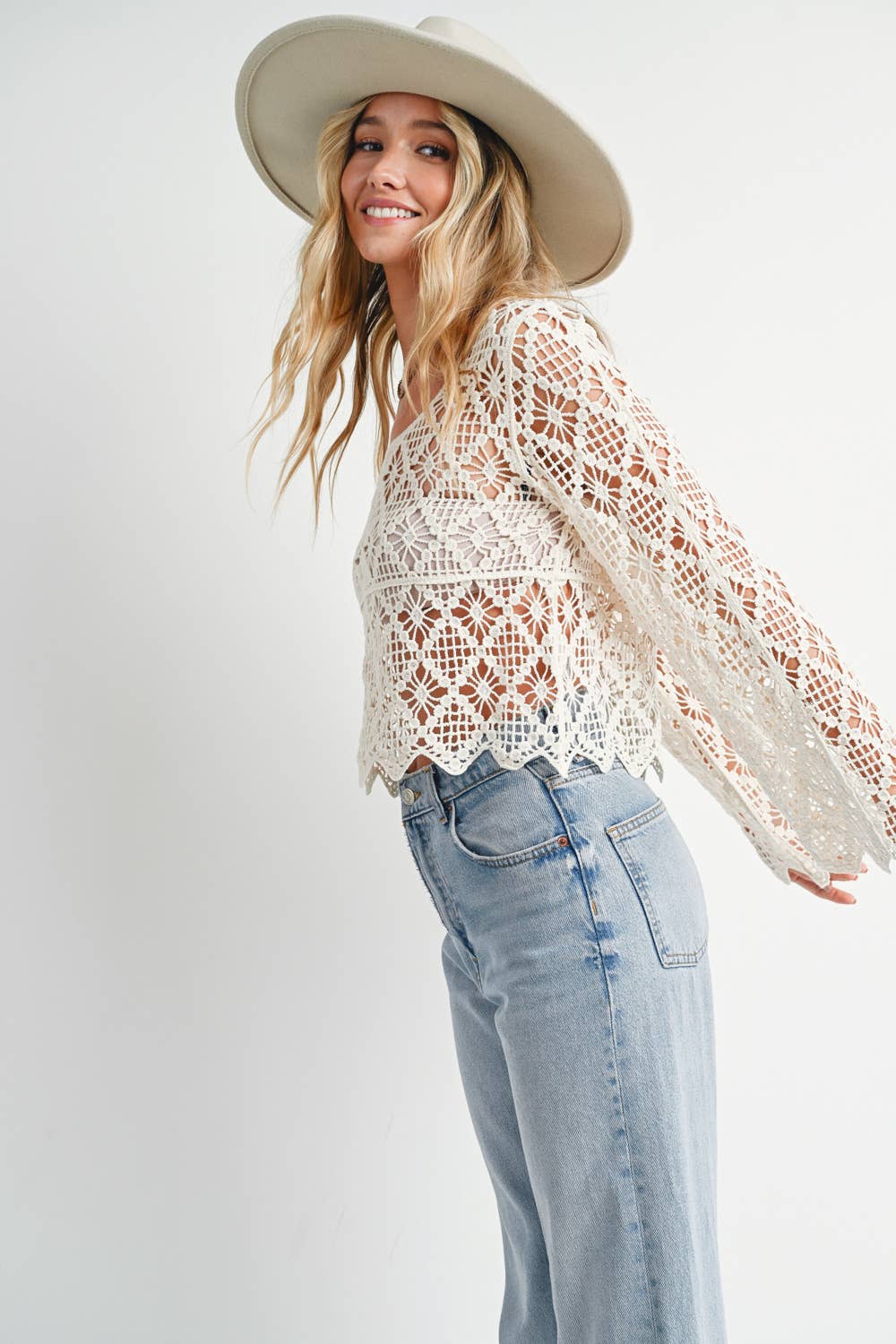 Crochet Cover Up Top