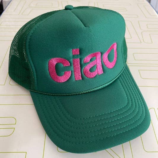 Ciao Trucker Hat | Kelly Green