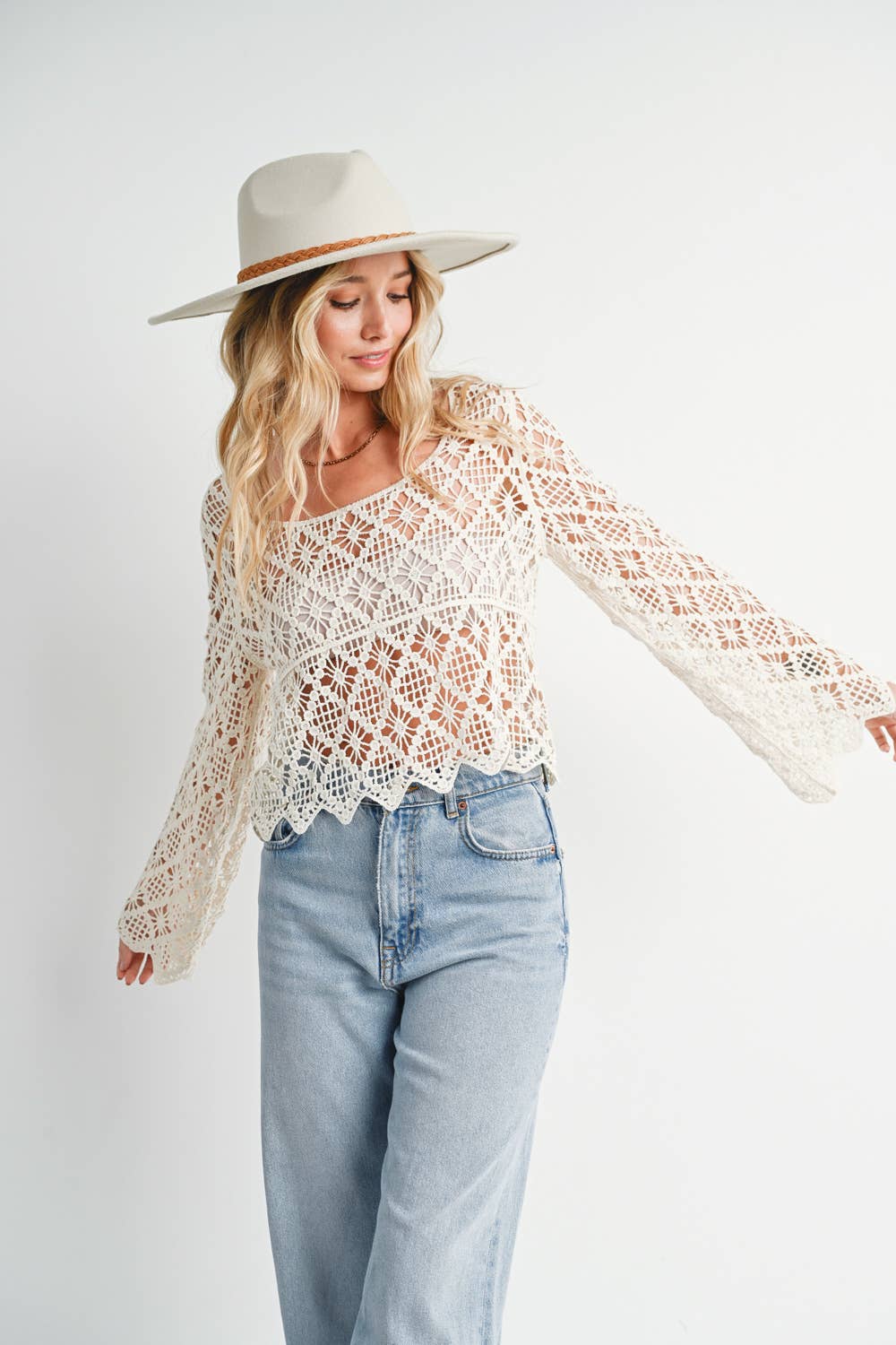 Crochet Cover Up Top