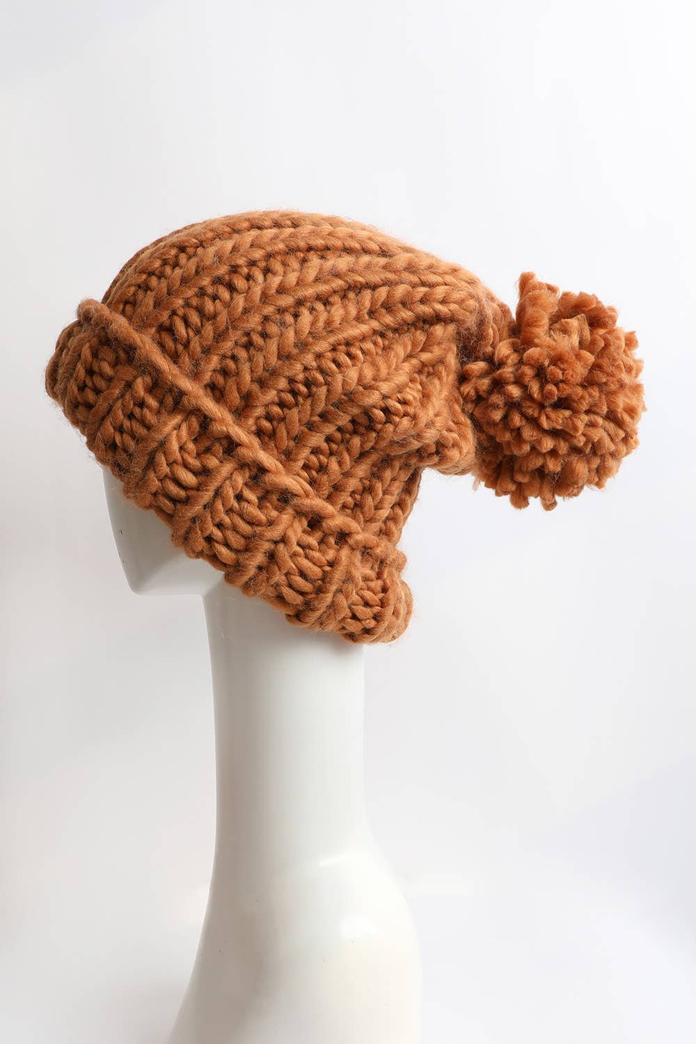 Chunky Cable Knit Beanie