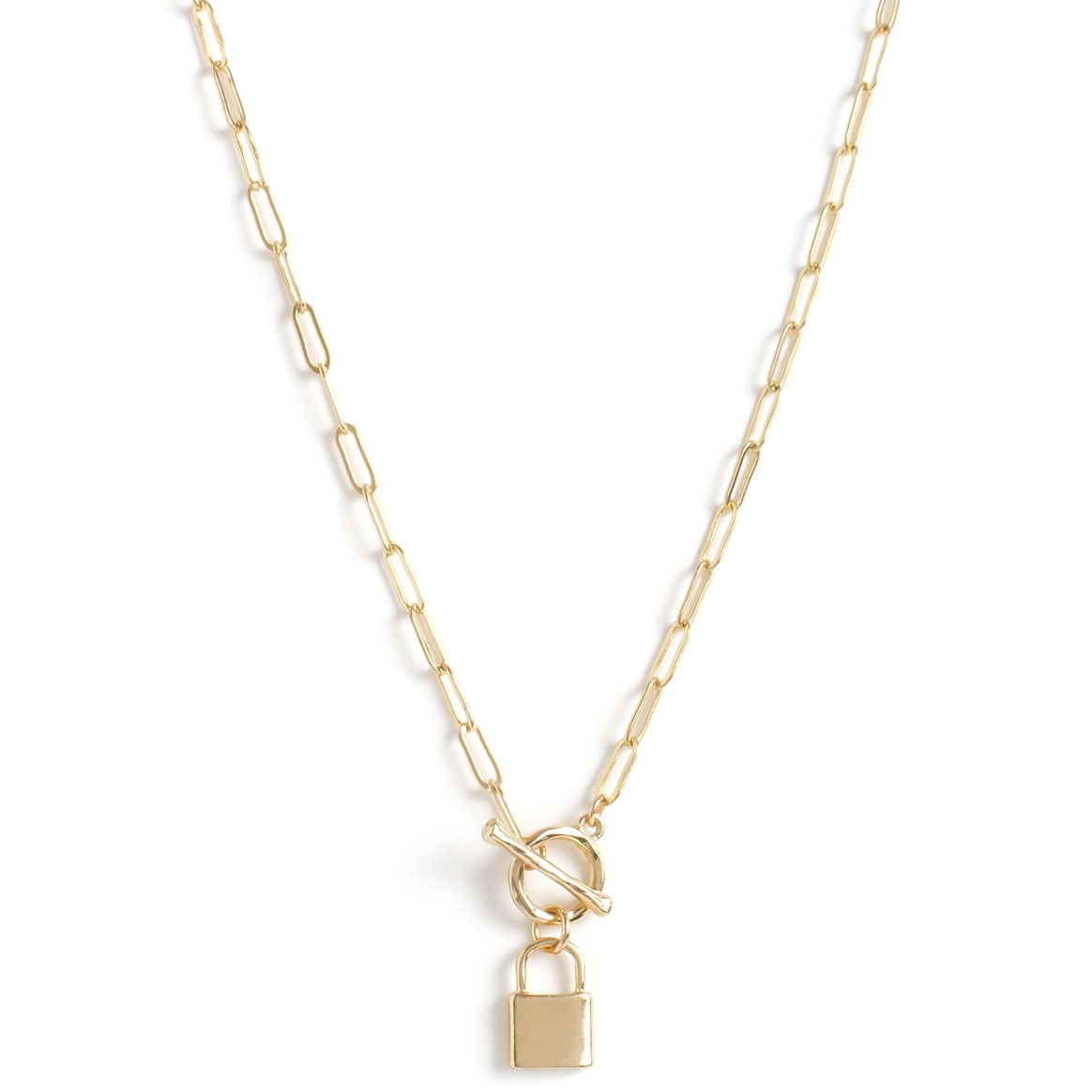 Toggle Lock Necklace