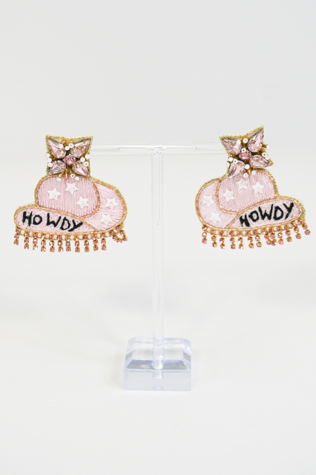 Howdy Girl Beaded Earrings