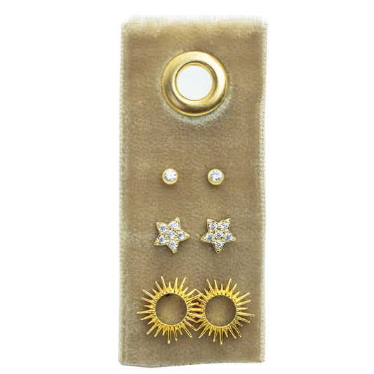 Sun Velvet Stud Gift Set