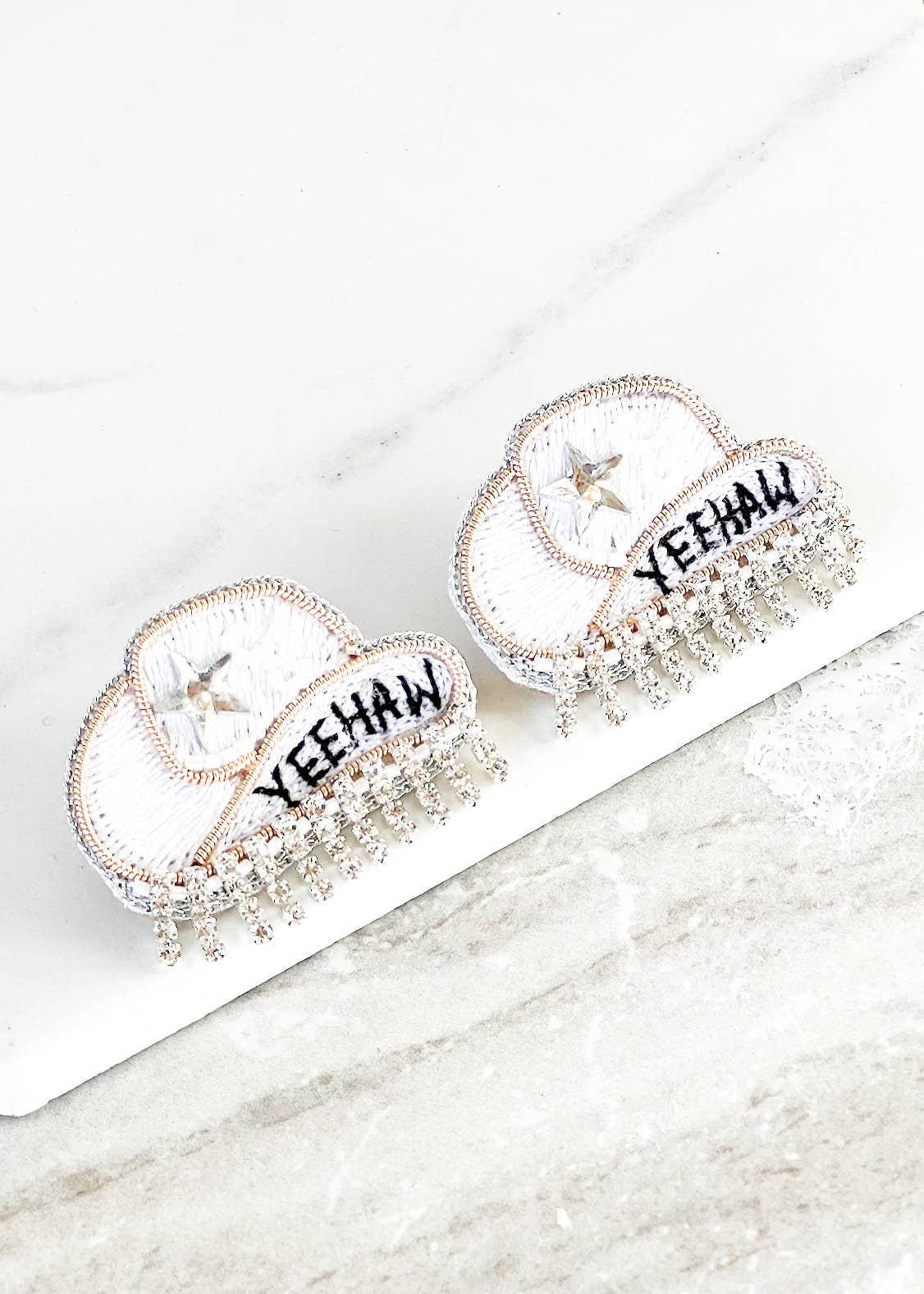 Rhinestone Cowgirl Hat Studs