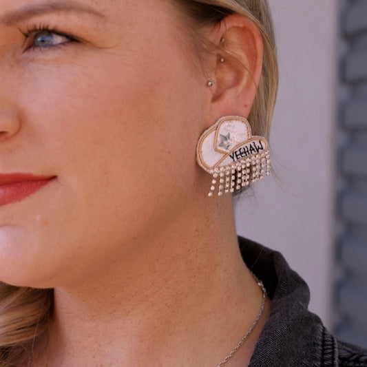 Rhinestone Cowgirl Hat Studs